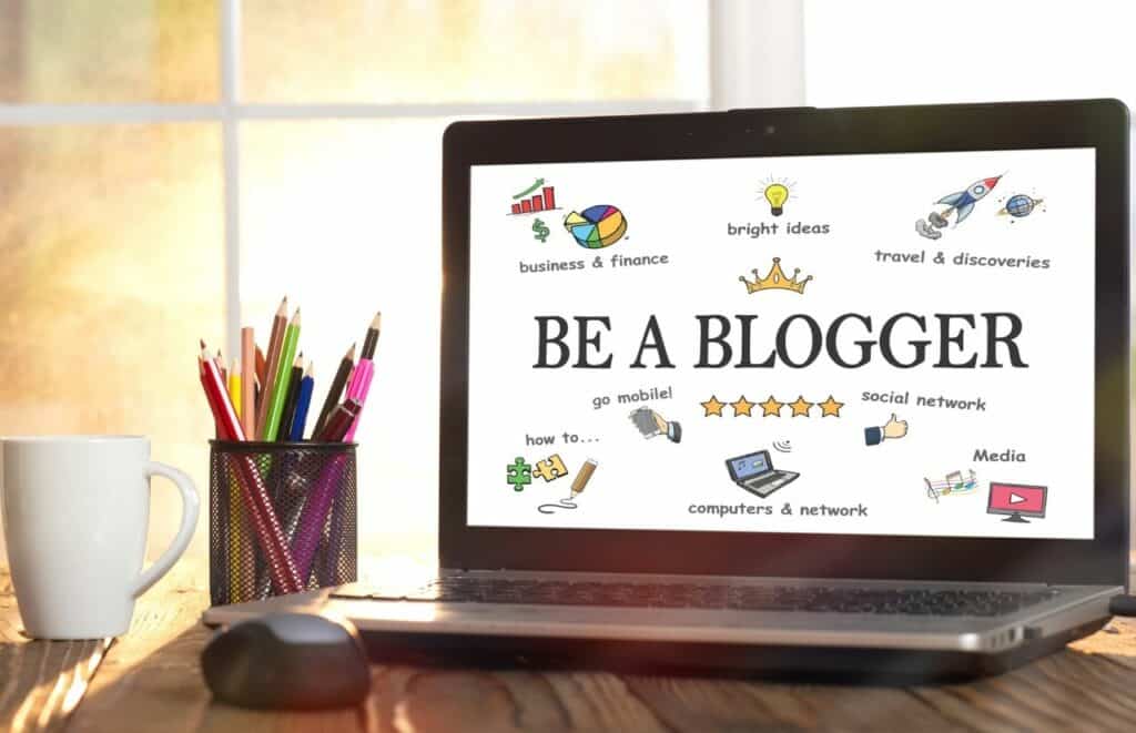 Be a Blogger Graphic